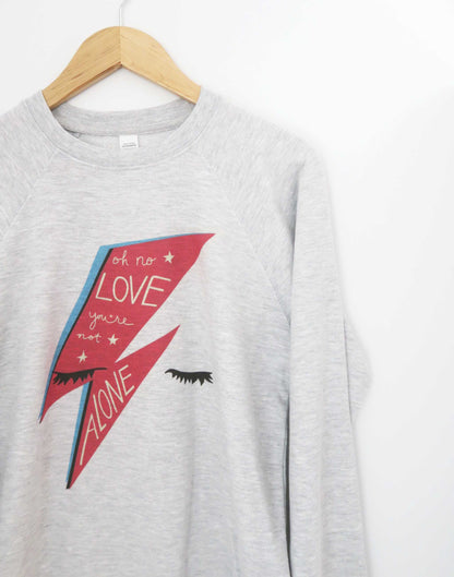 Bowie Love Lightweight Sweatshirt