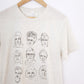 The Original 3x3 Badasses T-Shirt, Triblend Oatmeal
