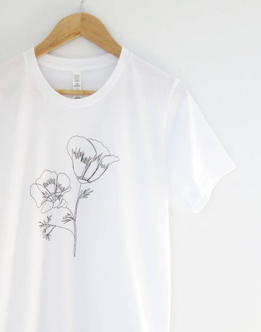 Made in California, Poppies T-Shirt