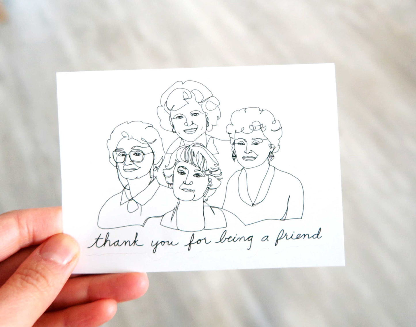 Thank you for being a friend, Golden Girls Sticker