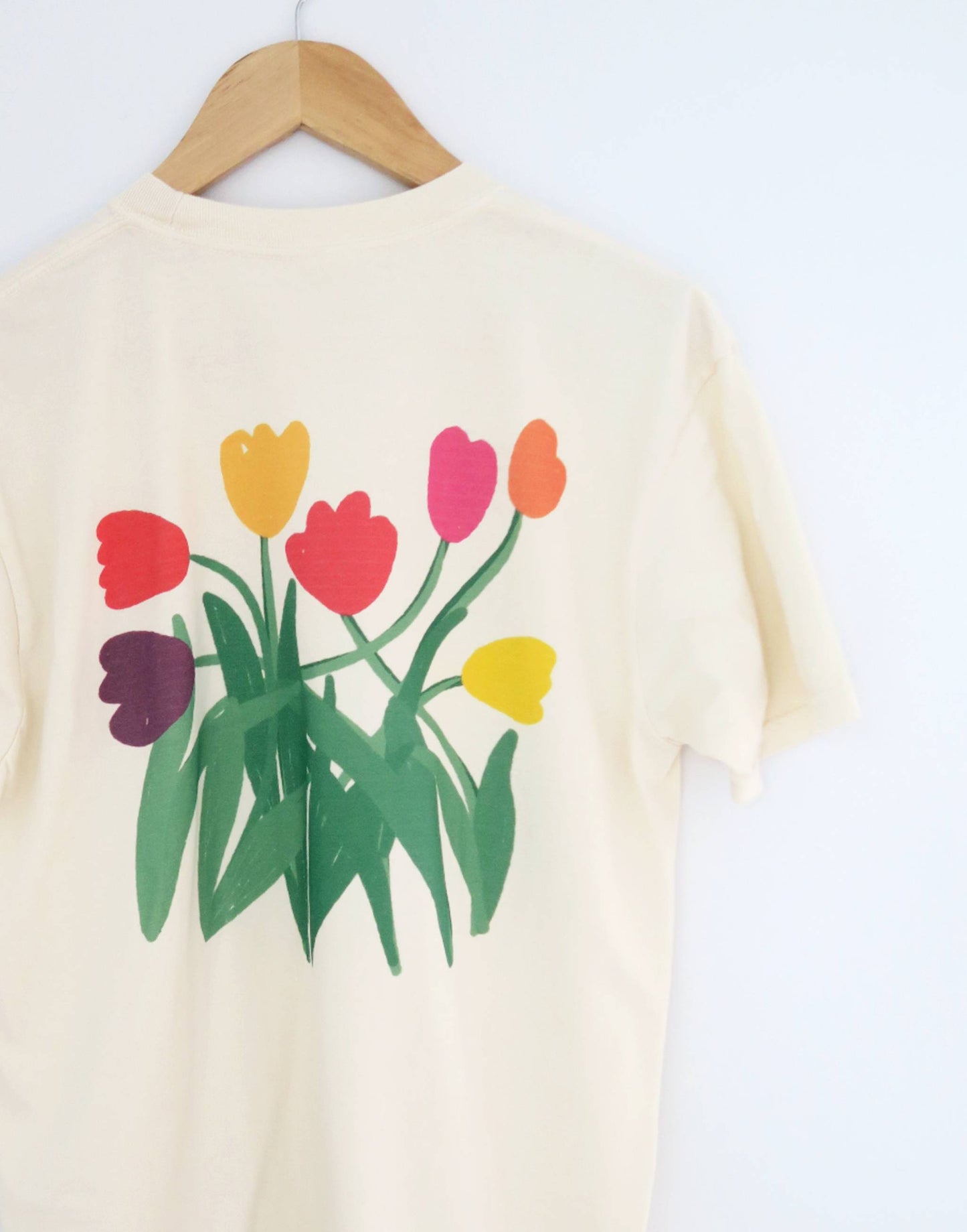 Tulips Tee, Vintage Wash T-Shirt