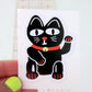 Maneki-Neko, Lucky Cat Sticker