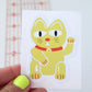 Maneki-Neko, Lucky Cat Sticker