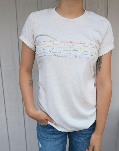 Love is Love Oatmeal T-Shirt