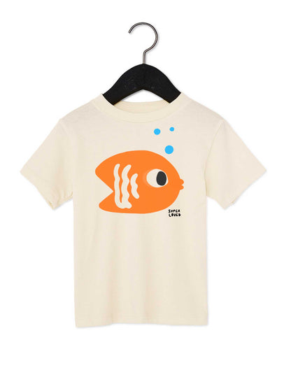 SUPER LOVED- Swimming Fish Kids T-Shirt