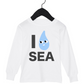 SUPER LOVED- I love Seattle, Raindrop Kids T-Shirt