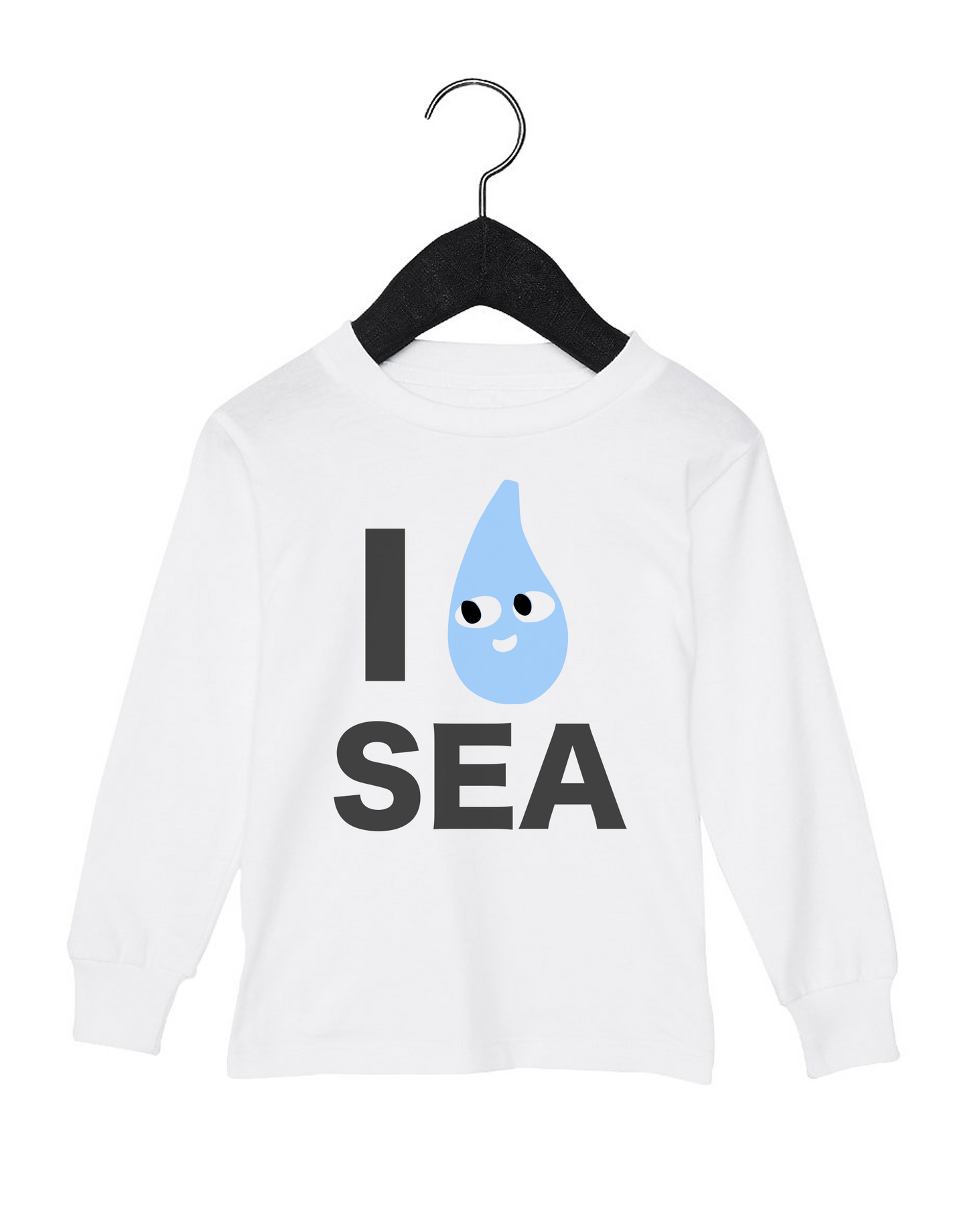 SUPER LOVED- I love Seattle, Raindrop Kids T-Shirt