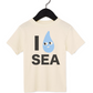 SUPER LOVED- I love Seattle, Raindrop Kids T-Shirt