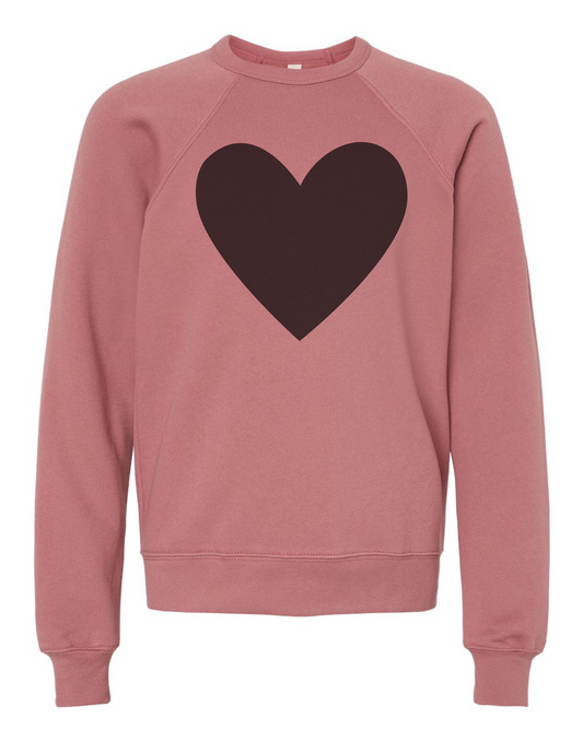 Big Heart Youth Sweater
