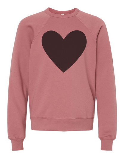 Big Heart Youth Sweater