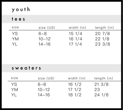 Big Heart Youth Sweater