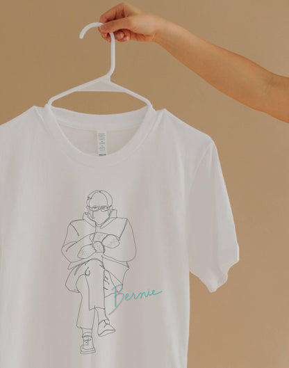 Bernie's Mittens T-Shirt, Vintage Washed