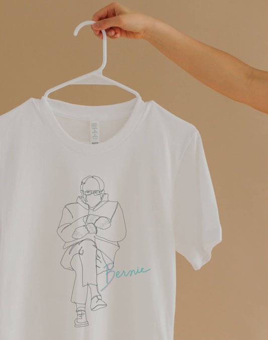 Bernie's Mittens T-Shirt, Vintage Washed