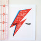 Bowie Inspired Vinyl Sticker