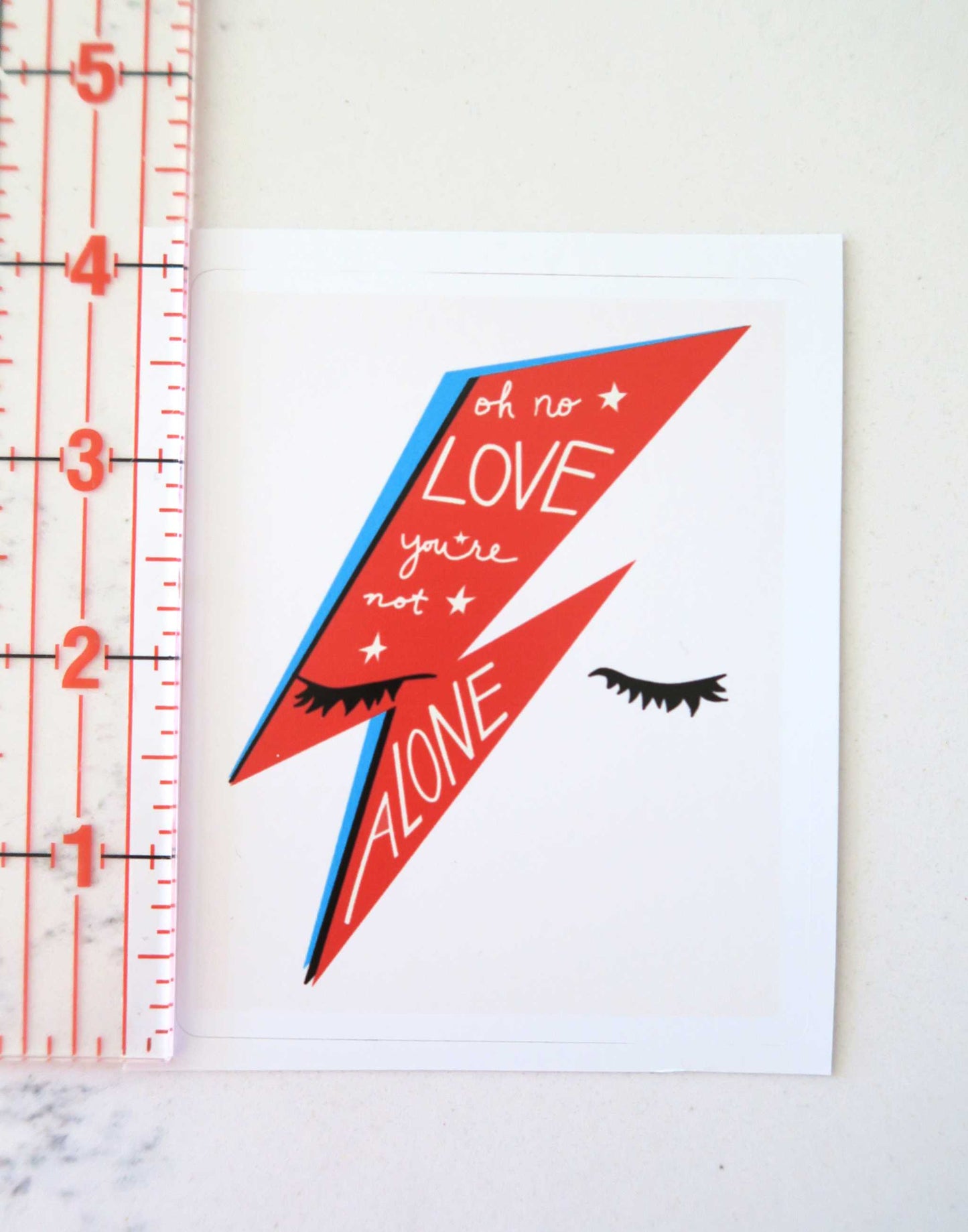 Bowie Inspired Vinyl Sticker