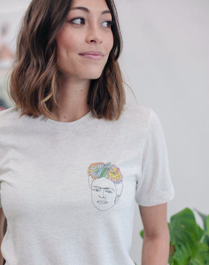 Frida 'Pocket' Print T-Shirt
