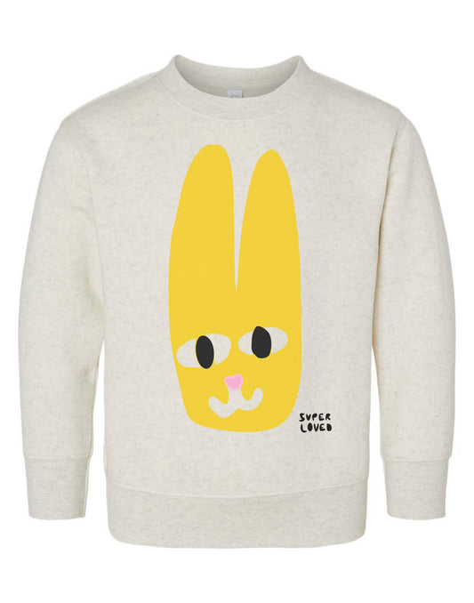 SUPER LOVED, Toki Bunny Kids Sweatshirt