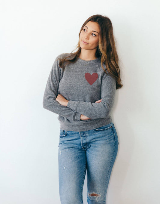 Have a Heart "Pocket" Print Sweater