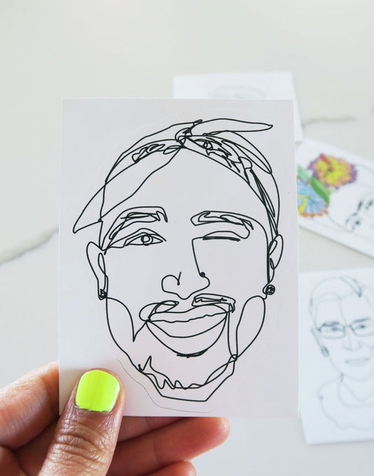 Pac Vinyl Sticker