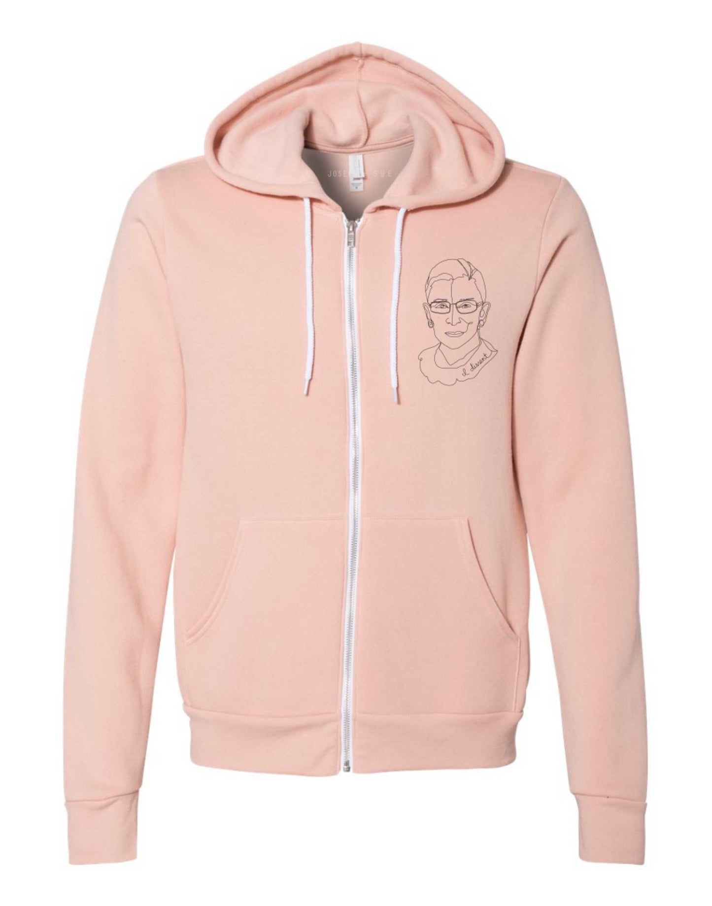 RBG I dissent Zip Hoodie Sweater - Two Options