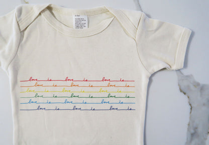 Love is Love Baby One Piece