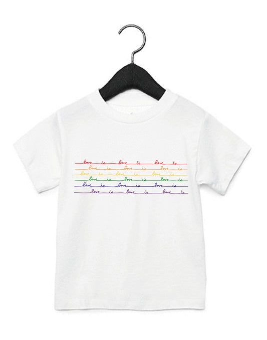 Pride, Love is Love Kids T-Shirt