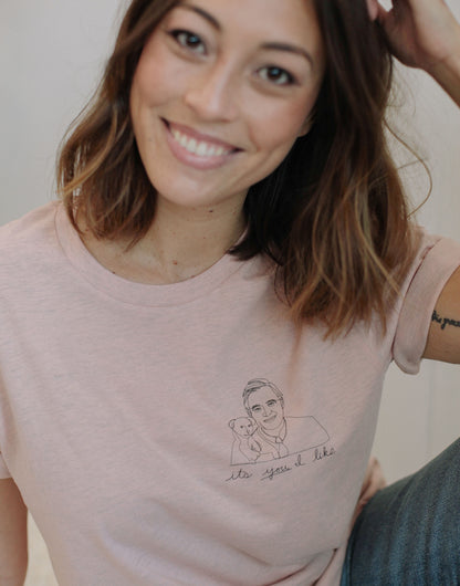 Neighbor Mr. Rogers Tribute T-Shirt "Pocket" Design