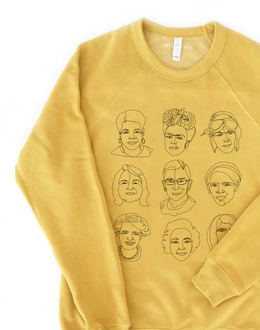 The Original 3x3 Badasses Sweater, Heather Mustard