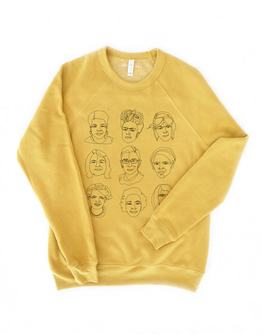 The Original 3x3 Badasses Sweater, Heather Mustard