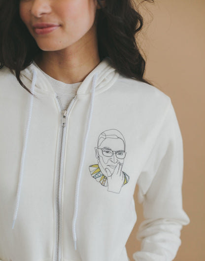 RBG I dissent Zip Hoodie Sweater - Two Options