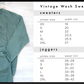Vintage Green Sweater and Jogger Sweatpant Set